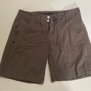 Brown Cargo Shorts